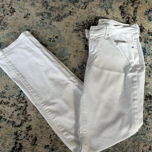 Levi 505 Straight White Jeans‎